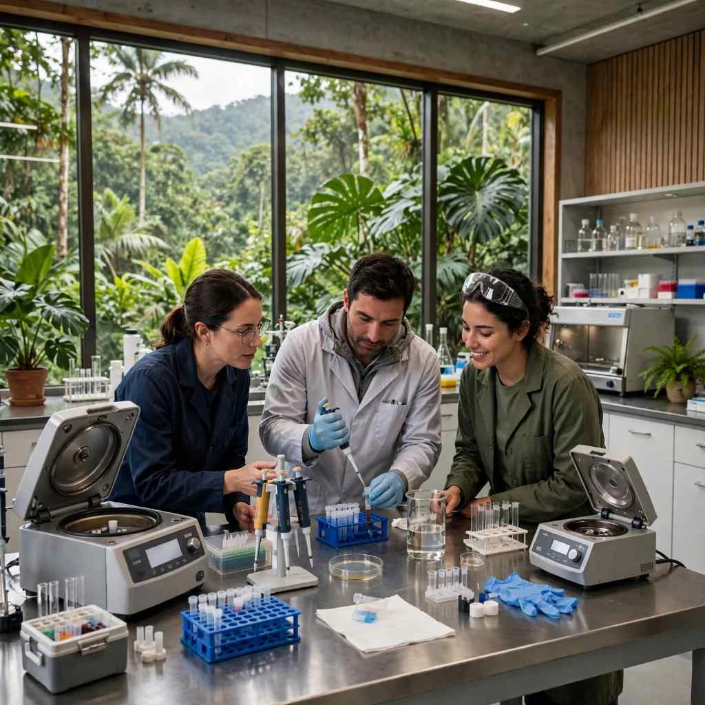 Costa Rican Scientists Collaborating On Peptides
